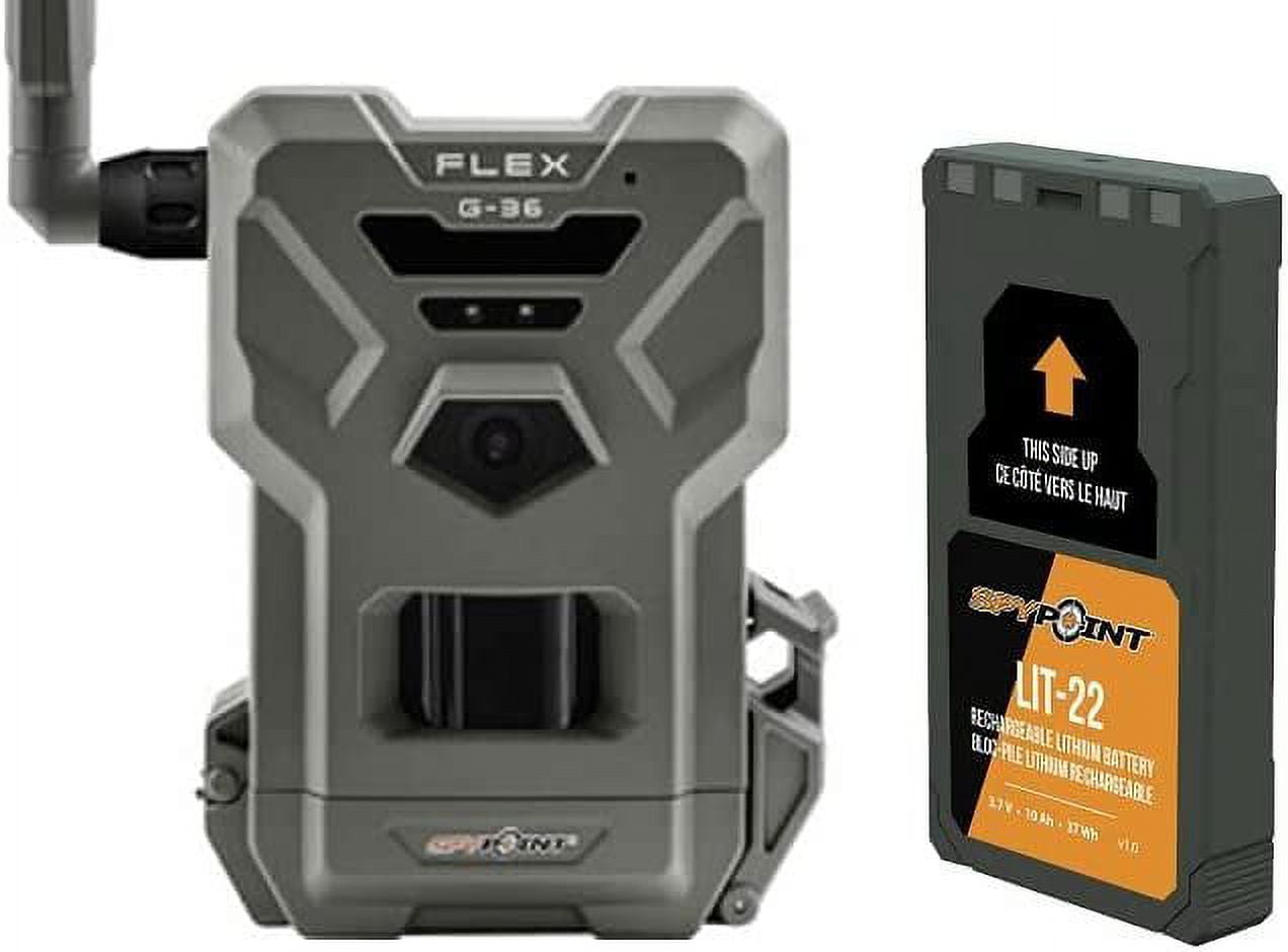SPYPOINT Flex G36 GPS Multi Network LTE IR Cellular Trail Camera with