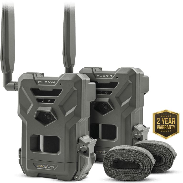 SPYPOINT Flex-M Twin Pack Cellular Trail Cameras Best Hunting