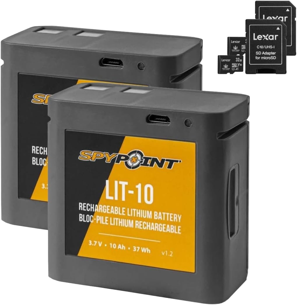 SPYPOINT LIT10 3.7V Rechargeable Lithium Battery LinkMicro CellLink