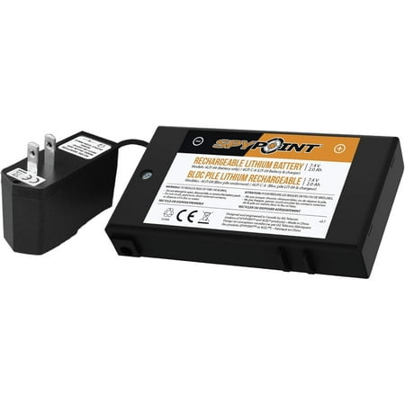 SPYPOINT LIT-C-08 Lithium Battery Pack Kit With 7.4V AC Charger For Camera Lithium Battery