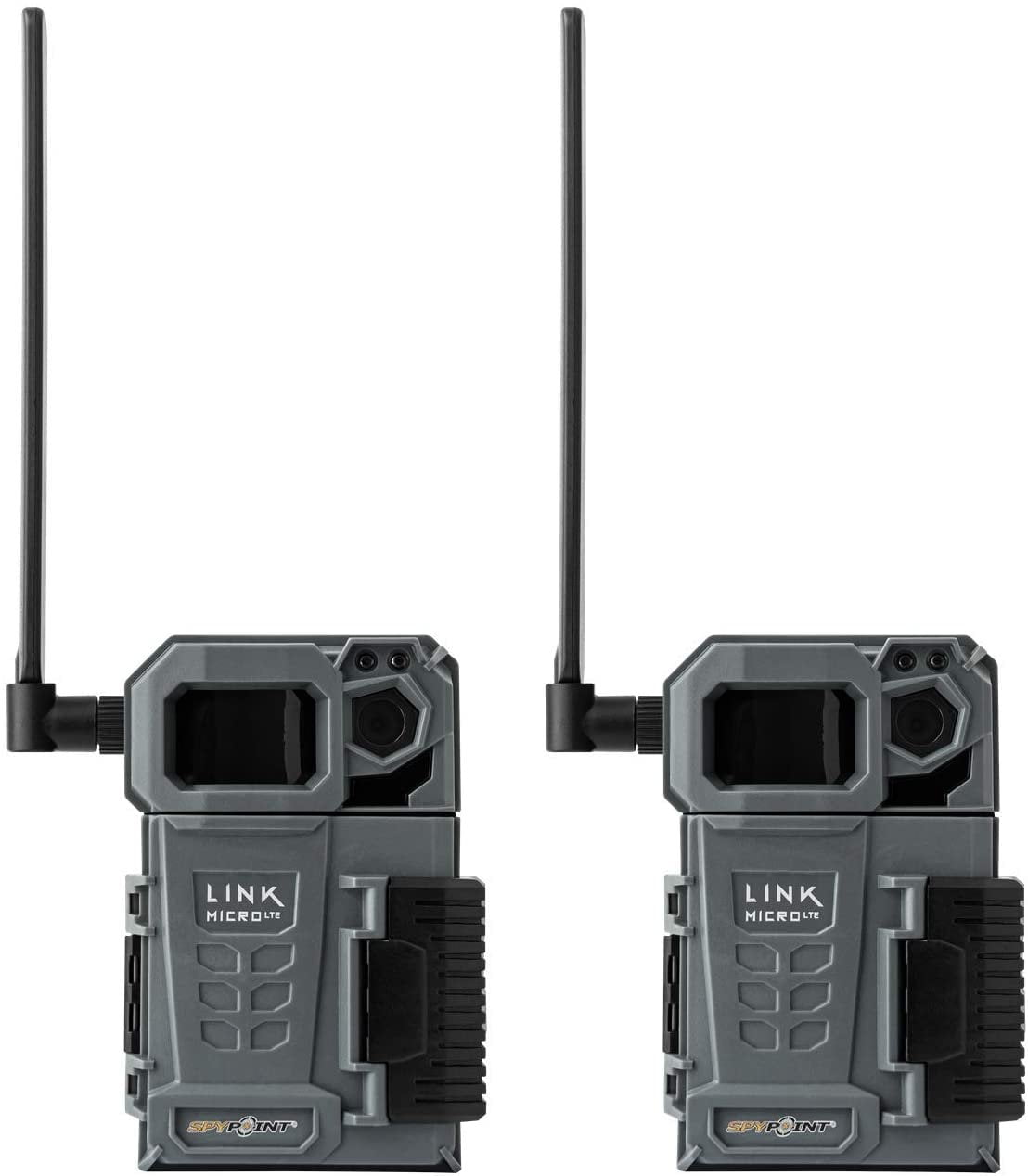 SPYPOINT LinkMicroLTE Cellular Trail Camera Twin Pack with Two SD