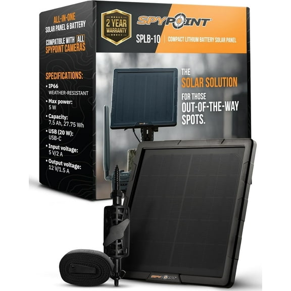 SPYPOINT SPLB-10 Compact Solar Panel