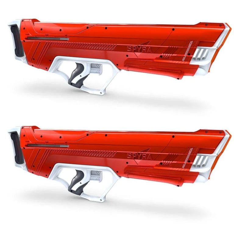 SPYRA 2 Pack Manual Water Blaster, Outdoor Squirt Gun for Pools