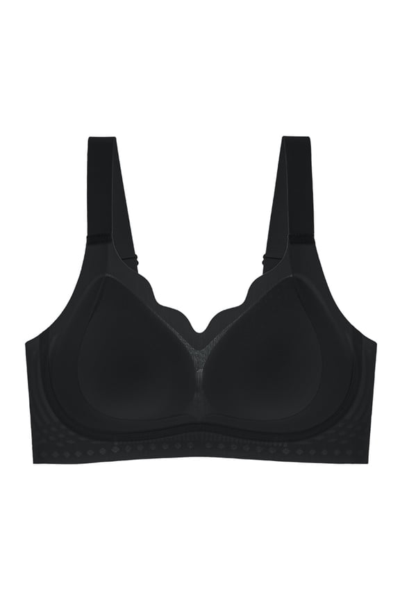 Comfort Bra Cooling Tech Full Coverage Seamless Padded Design Adjustable All-Purpose Wear