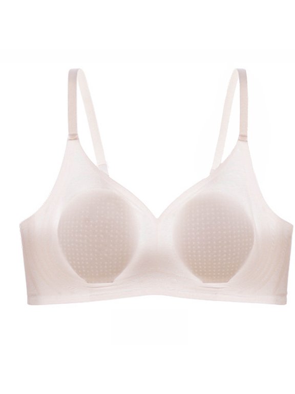 Cooling Ultra Thin Breathable Mesh Wireless Bras for Women Deep V Side Support Anti Sag Everyday Comfort Bra