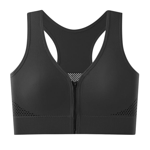 SPZTSX Medium Support and Removable Pad Tank Top Racerback Post Surgery Sports Bras