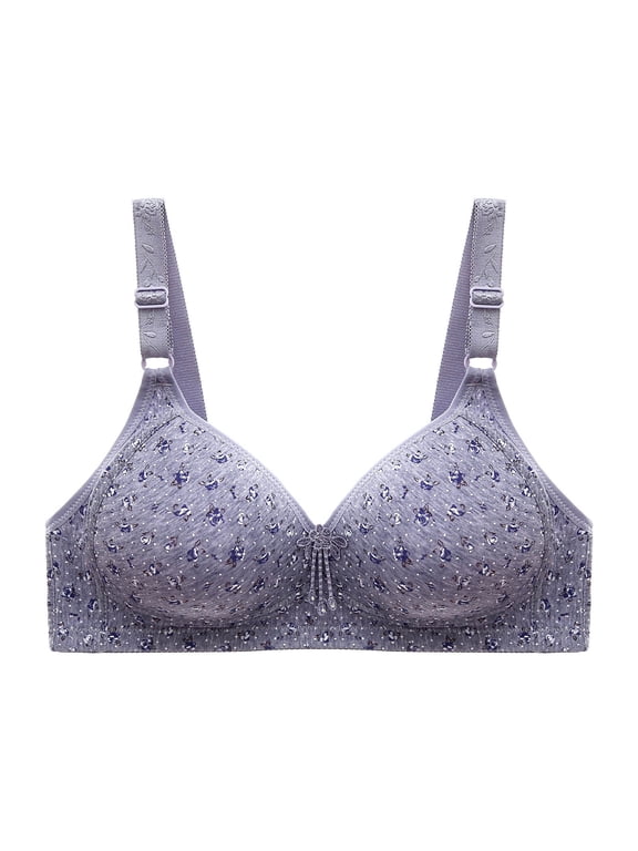 Plus Size Push Up Bra for Women Bras None Underwire Brassiere Women Bra Set and Underwear Thong