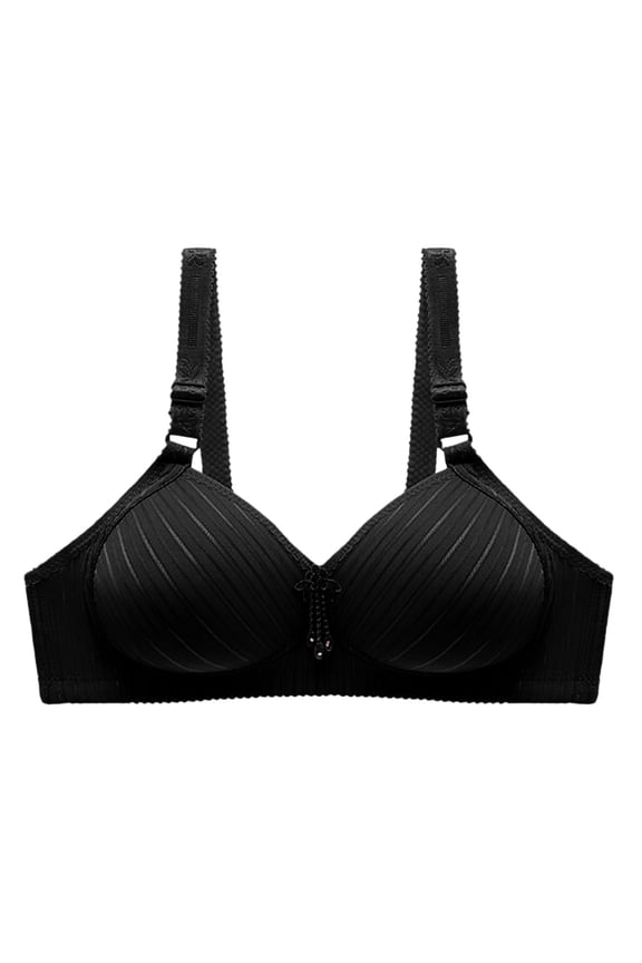 Push Up Bra for Women No Underwire Uplift Sculpting Bras Full Coverage Comfortable Adjustable Straps Daily Bra