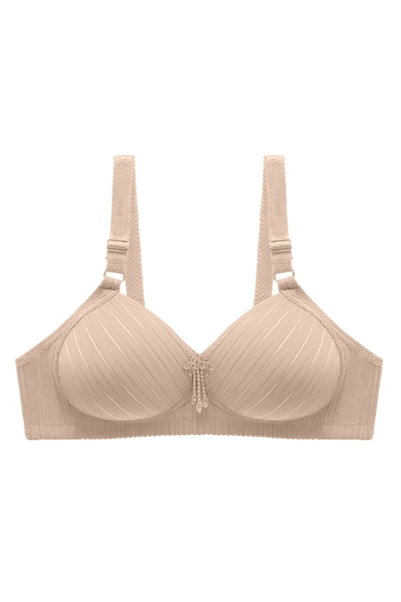 Push Up Bra for Women No Underwire Uplift Sculpting Bras Full Coverage Comfortable Adjustable Straps Daily Bra