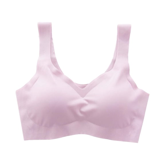 SPZTSX Seamless One-Piece Sling Beauty Back Wrapped Chest Sports Bra for Sleeping and Sports
