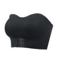 thumbnail image 1 of SPZTSX Strapless Bras for Womens Front Buckle Lift Bra Wirefree Push Up Seamless Detachable Straps Invisible Bandeau Bra, 1 of 7