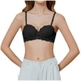 thumbnail image 1 of SPZTSX Women's Balconette Bra Lace Lightly Padded Demi Full Coverage Plus Size Bras Underwire Support, 1 of 6