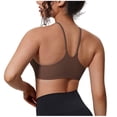 thumbnail image 1 of SPZTSX Women's Buttery Soft Spaghetti Strap Sports Bra - Scoop Neck Support Bra for Yoga & Workout, 1 of 5