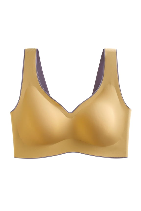 Women's Full-Coverage Wire-Free Bralette,Soft Comfort Fit,Removable Padding,Ideal for Daily & Light-Exercise Wear