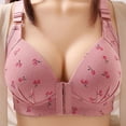thumbnail image 1 of SPZTSX Women's Plus Size Front Closure Cotton Bra - No Underwire Full Coverage Breathable Bralette for Seniors, 1 of 1