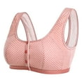 thumbnail image 1 of SPZTSX Womens Full Coverage Bras Plus Size Front Closure Underwear Cotton Elderly Vest No Underwire Everyday Bras, 1 of 6