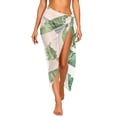 thumbnail image 1 of SPZTXS Sheer Wrap Sarong Cover Upfor Women Print Summer Beach Swim Cover Up Sun Protection Wrap Shawl, 1 of 7