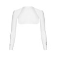 thumbnail image 1 of SParms SP-SHAW-CL-WHT-XS Crystal Logo Shawls, White - Extra Small, 1 of 1