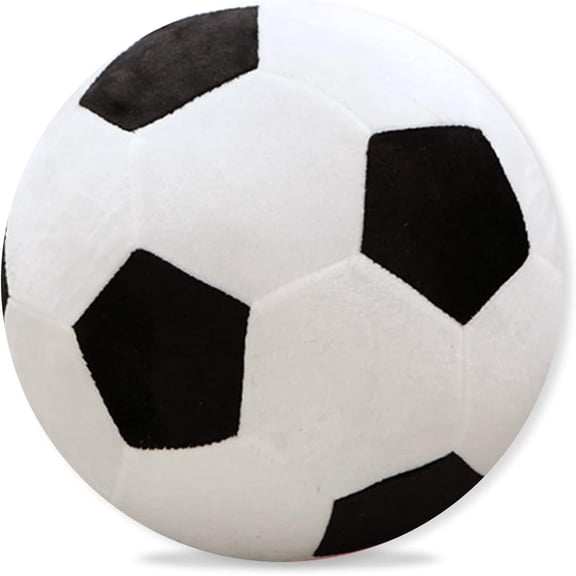 SQ 11" Plush Soccer Ball Pillow Soft Stuffed Animal Football Boys Toddler Toy Gifts