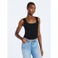 thumbnail image 1 of Scoop Women’s Square Neck Tank Top, Sizes XS-XXL, 1 of 5