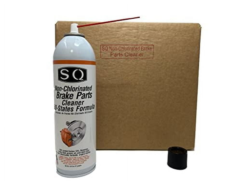 SQ Non-Chlorinated Brake Parts Cleaner, 50 State Compliant, 14.5 oz per can (12)