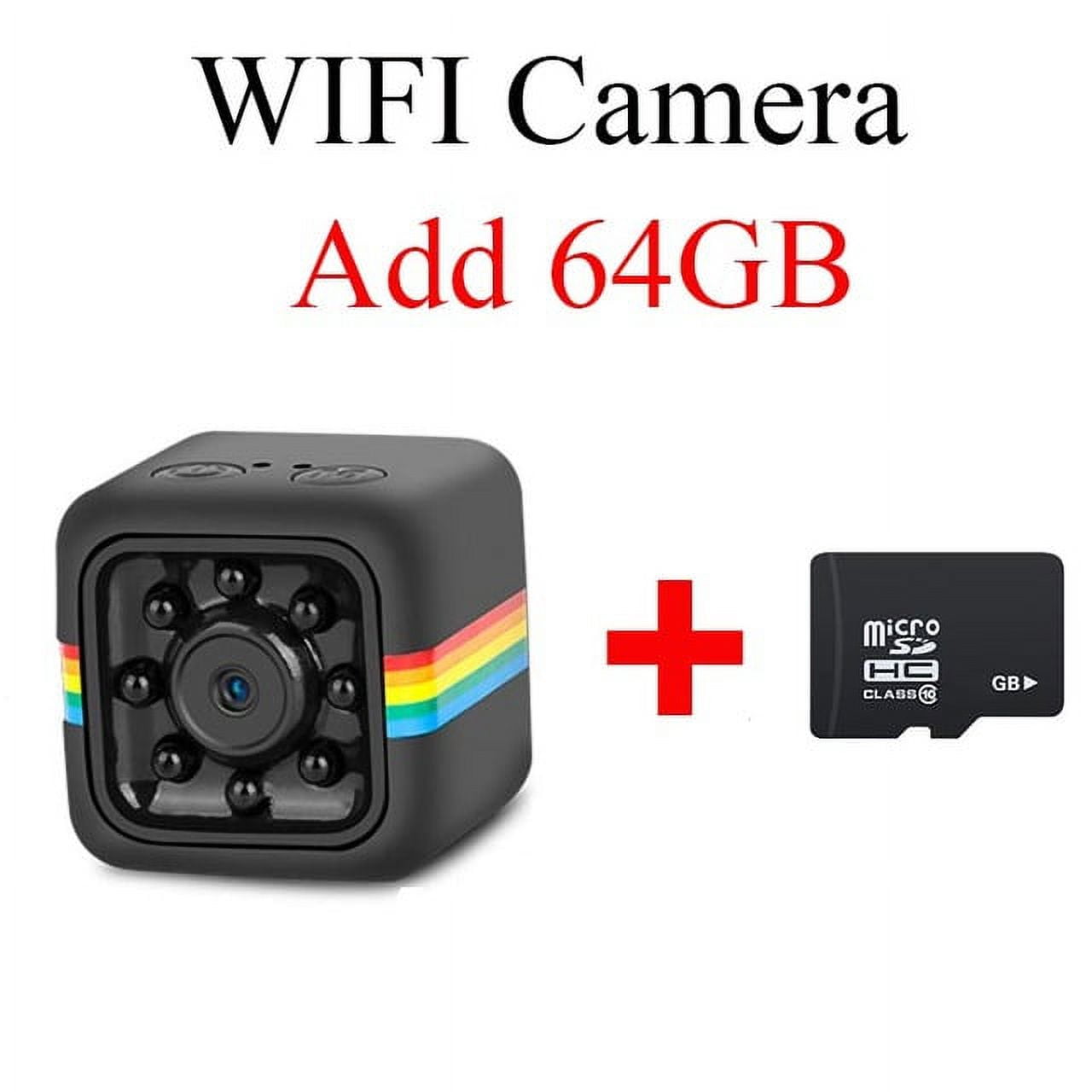 2 PACK SQ11 Mini Camera HD 1080P Night Vision Camcorder Wireless DVR Micro  Camera Sport DV Video Small Cam WIFI Surveillance IP Camera