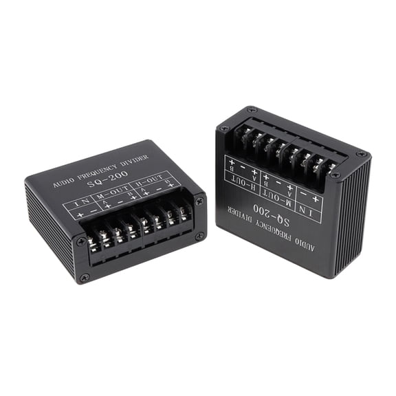 SQ200 Midrange Speaker Crossover Adjustable for Enhanced Car Music Playback