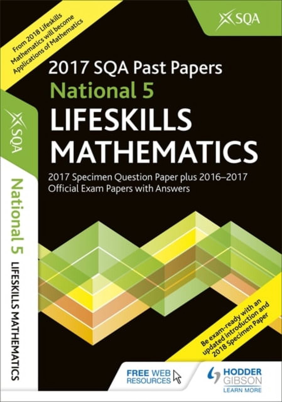 SQA NATIONAL 5 LIFESKILLS MATHS 201718 SQA NATIONAL 5 LIFESKILLS MATHS 201718