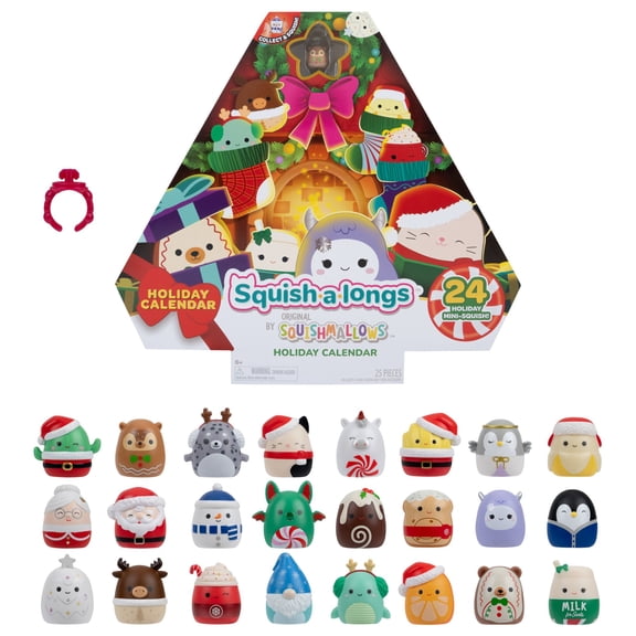 Squish-A-Longs Countdown The 24 Days To Christmas Holiday Calendar