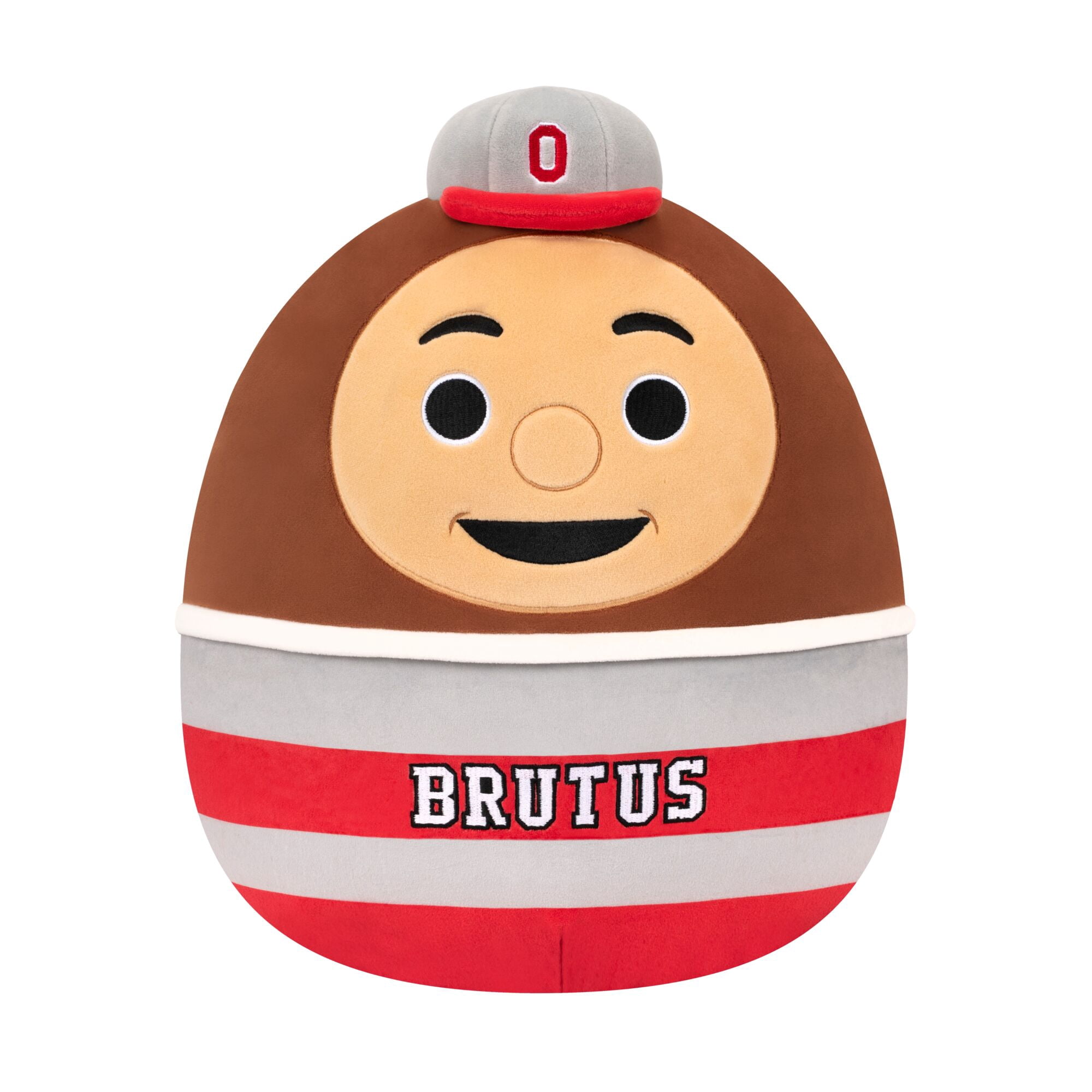 Squishmallows Original Ohio State 12-inch Brutus Plush - Child's Ultra Soft Plush Toy