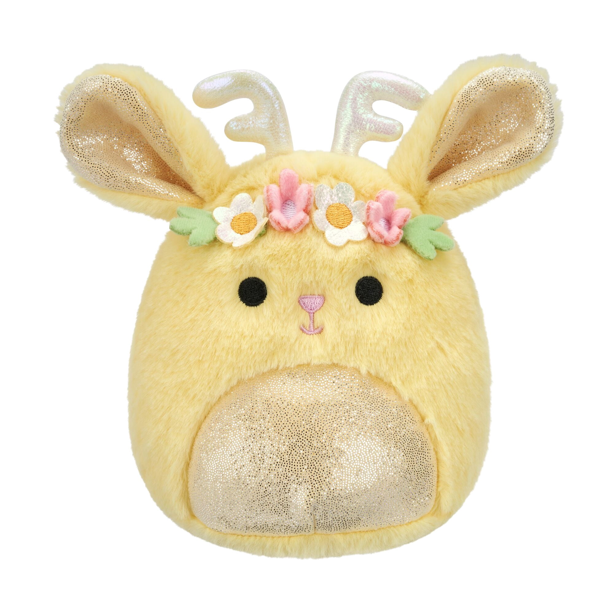 Squishmallows FuzzAMallow Official 5 inch Juana the Yellow