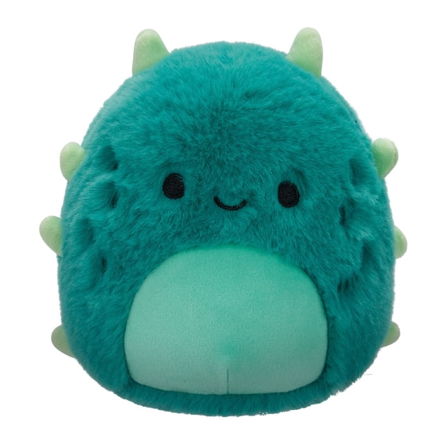 Squishmallows FuzzAMallow Official 5 inch Wasabi the Green Sea Cucumber - Child's Ultra Soft Plush Toy
