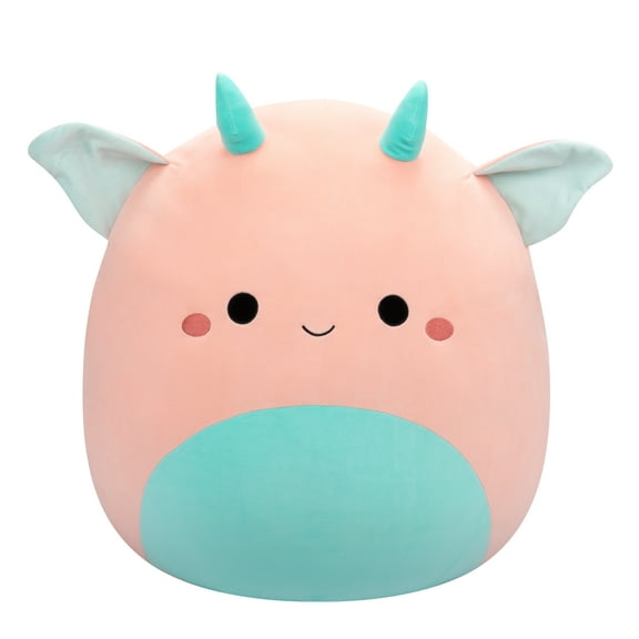 Squishmallows Official 10 inch Chitra the Pink and Aqua Goblin - Child's Ultra Soft Plush Toy