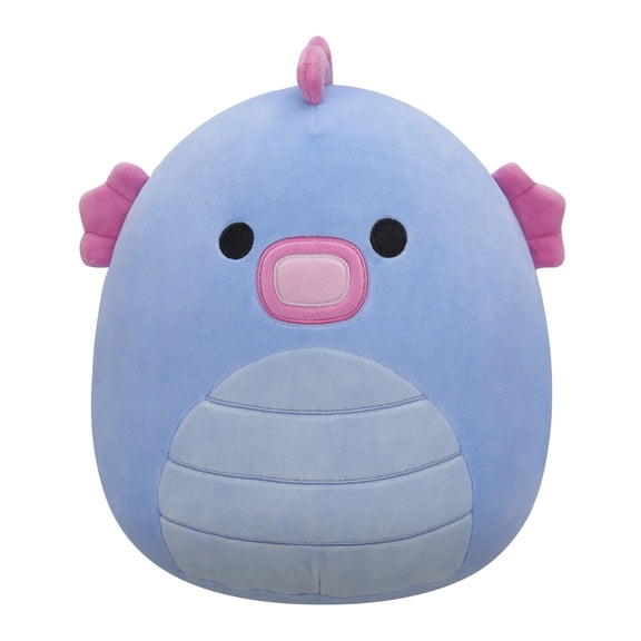 Squishmallows Official 10 inch Snarf the Blue Seahorse - Child's Ultra Soft Stuffed Plush Toy