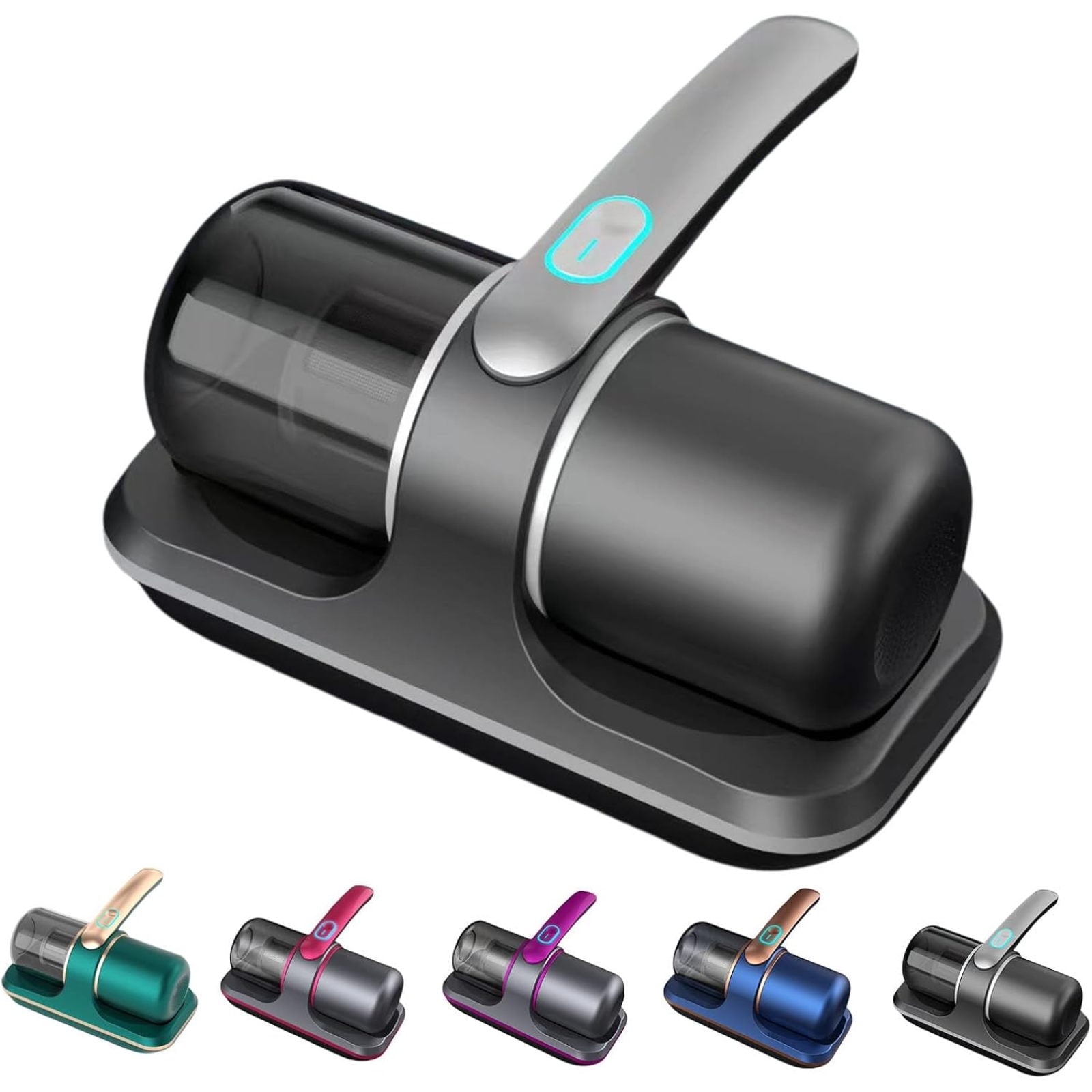 SQDWYGUO 2024 PureSleepy Vacuum, Bed Vacuum Cleaner Mattress Vacuum, Pure Sleepy Bed Vacuum, Handheld Cordless Vacuum Cleaner, Deep Cleaning Mattress Corded/Sofas/Pet Hair/Carpets,Gray