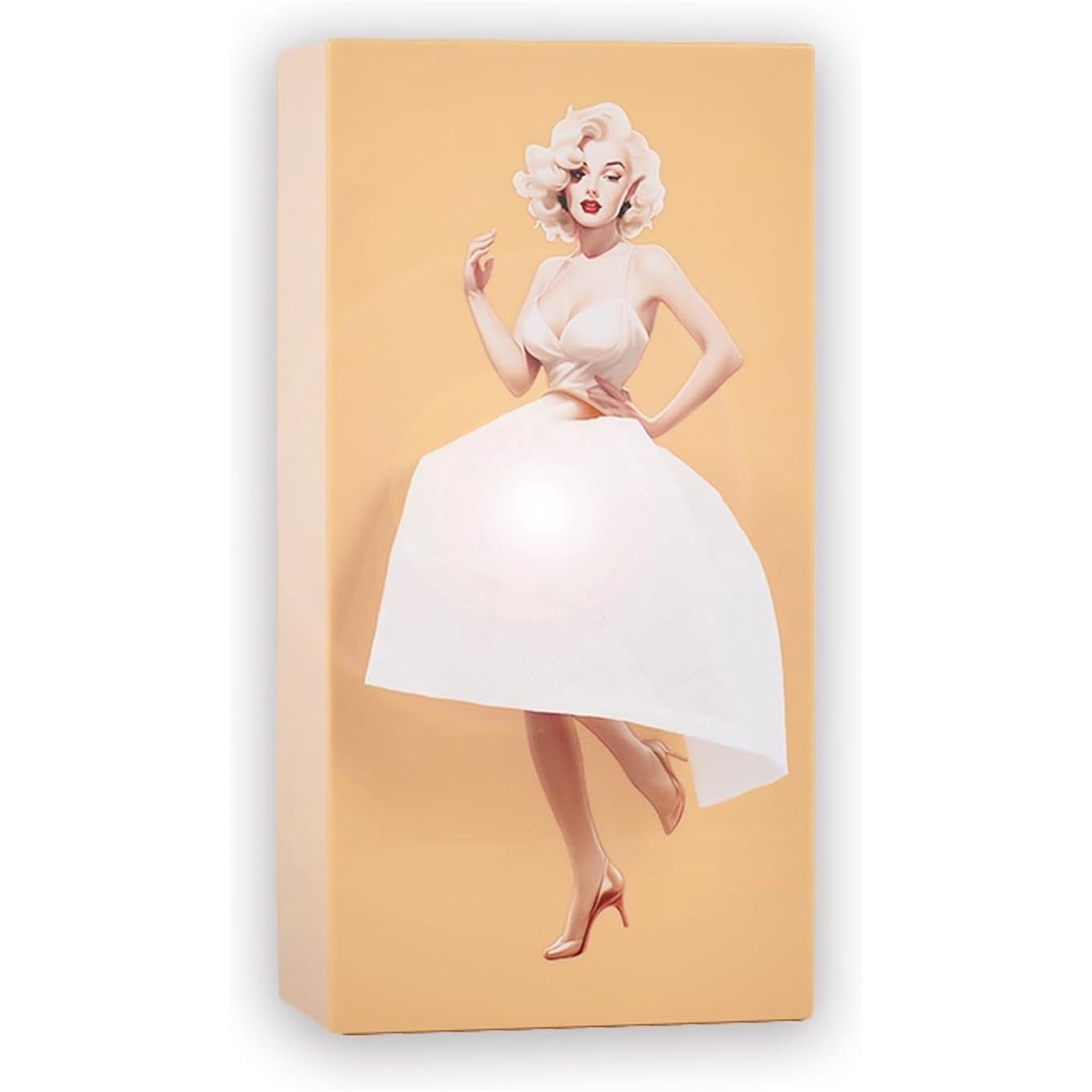 knee length dresses for ladies Flying Skirt Tissue Box – soapandwaternewport
