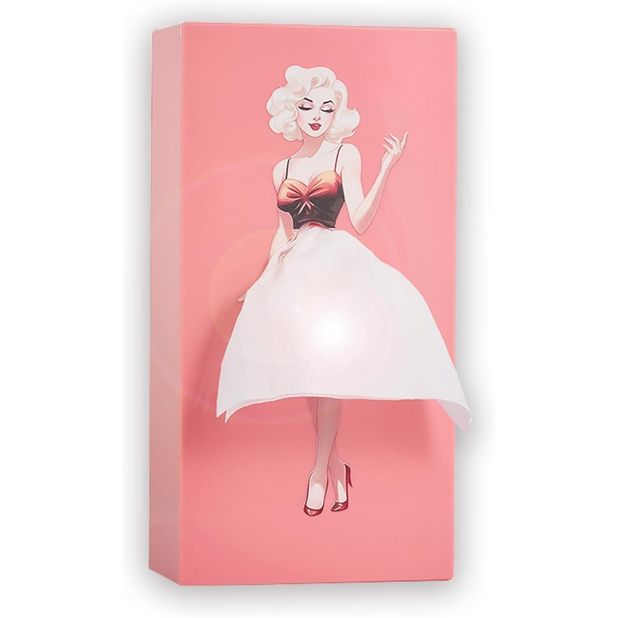 SQDWYGUO Funny Tissue Box Holde, Lady Skirt Tissue Box Cover, A Funny  Vintage Lady Up Dress Design Tissue Box Holder Rectangular Decor -  Walmart.com
