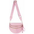 thumbnail image 1 of SQDWYGUO Spacious Nylon Crossbody Bag Bum Bag Handbags Wallets Purses Trendy Shoulder Bag for Women,Pink,1, 1 of 5