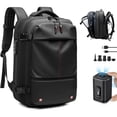 thumbnail image 1 of SQDWYGUO Vacpack Backpack, Airback Backpack with Pump, 60L Expandable Backpack with Vacuum Compression, Waterproof and Anti-Theft Air Vacuum Backpack for Travel,Black, 1 of 6