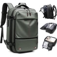 thumbnail image 1 of SQDWYGUO Vacpack Backpack, Airback Backpack with Pump, 60L Expandable Backpack with Vacuum Compression, Waterproof and Anti-Theft Air Vacuum Backpack for Travel,Green, 1 of 6