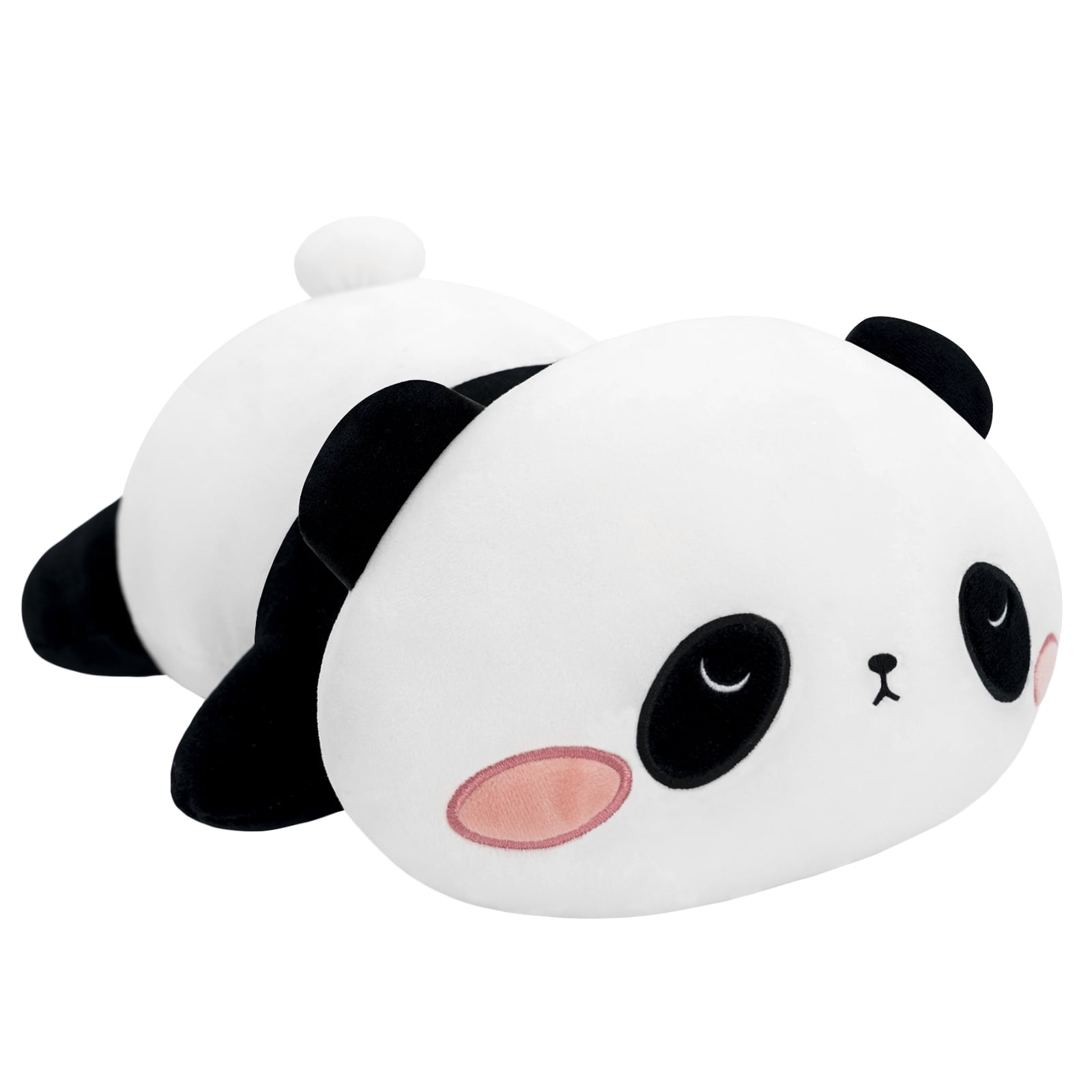 SQEQE Weighted Panda Plush Cute Soft Pillow Toy Gift for Kids9.8 Inch ...