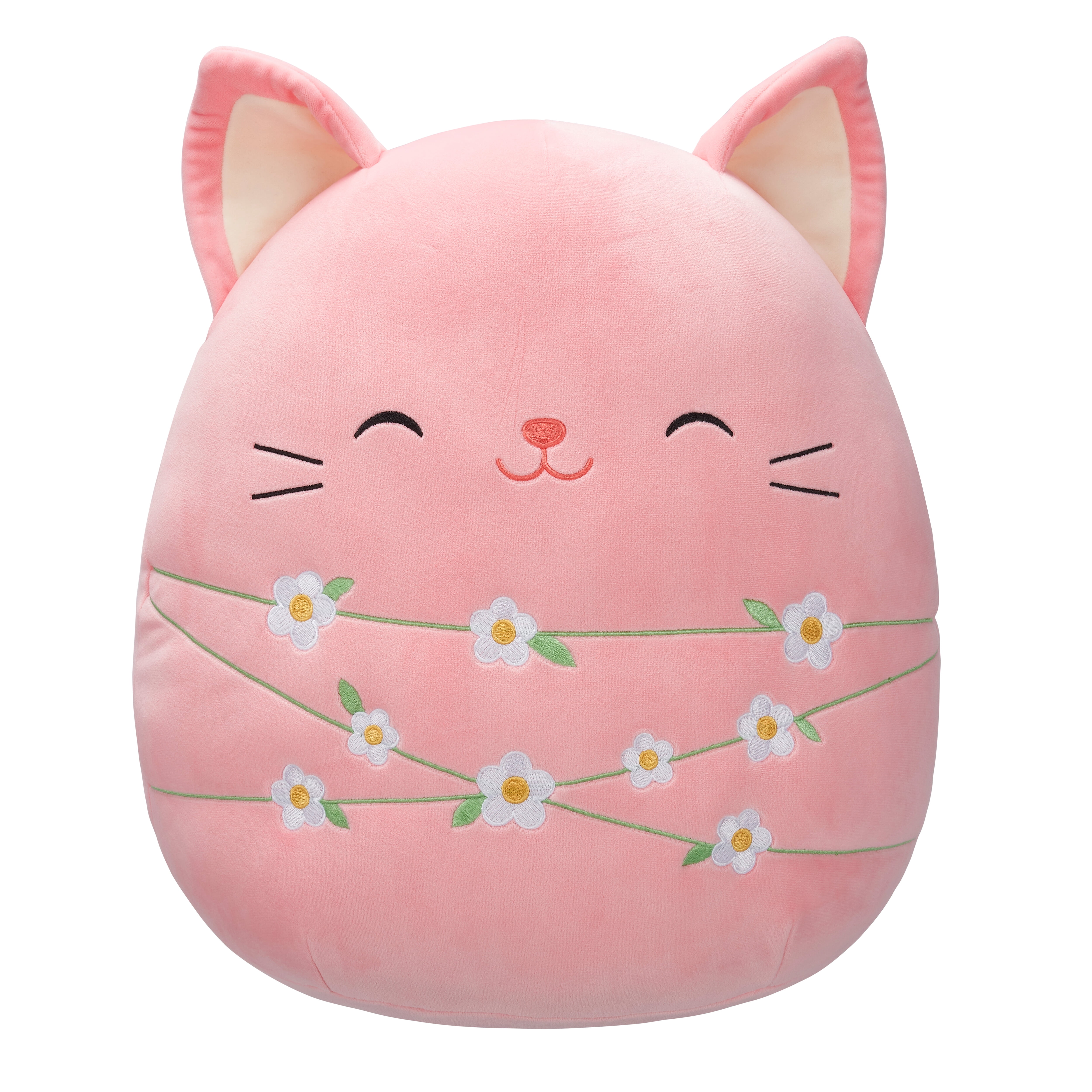Squishmallows Official 12 inch Wilka the Peach Cat - Child's Ultra