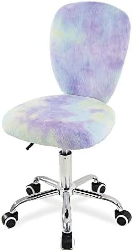 Pink Desk Chair Kmax Fuzzy Office Desk Chair Faux Fur Kids Armless - Main Image