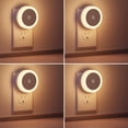 SQHQ LED Baby Night Lights Plug into Wall [4Pack], Nightlight with ...