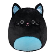 Squishmallows FuzzAMallow Official 12 inch Eponine the Black Cat - Child's Ultra Soft Plush Toy