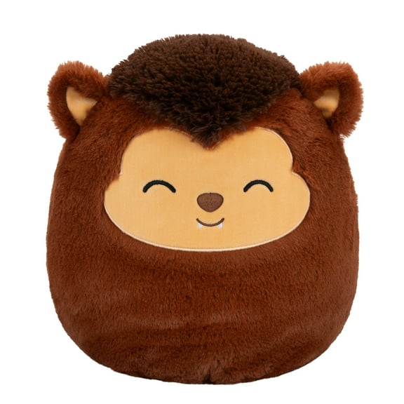 Squishmallows FuzzAMallow Official 12 inch Wade the Brown Werewolf - Child's Ultra Soft Plush Toy