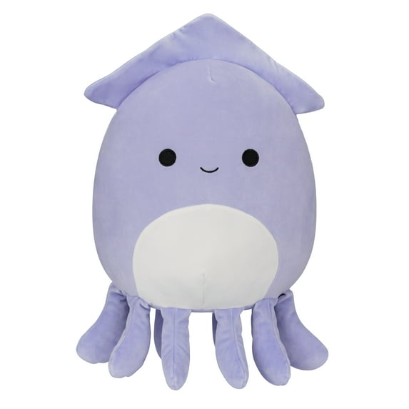 Squishmallows 14 inch Stacy the Purple Squid with White Belly - Child's Ultra Soft Plush Toy