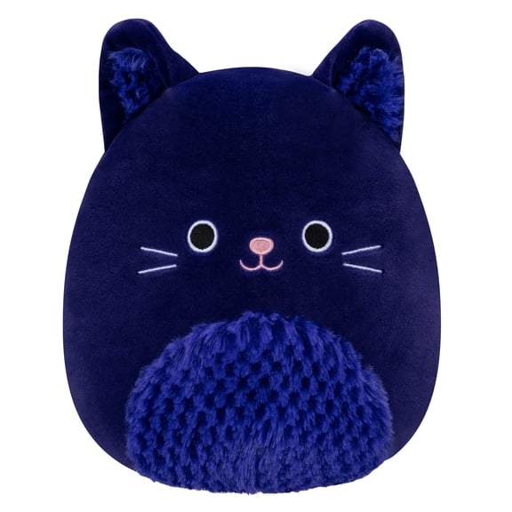 Squishmallows Official 5 inch Zazzie the Purple Cat With Textured Belly and Ears - Child's Ultra Soft Plush Toy