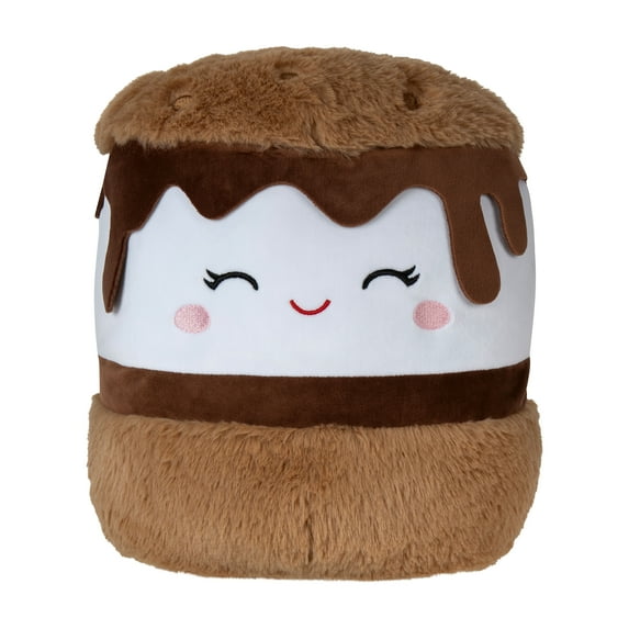Squishmallows FuzzAMallows Original 12 inch Carmelita the S'more - Child's Ultra Soft Plush Toy