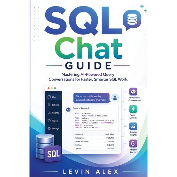 SQL Chat GUIDE: Mastering AI-Powered Query Conversations for Faster, Smarter SQL Work, (Paperback)